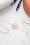 Heliophilia Silver Pulsera de Plata de Ley 925 con Oro Rosa y Circón